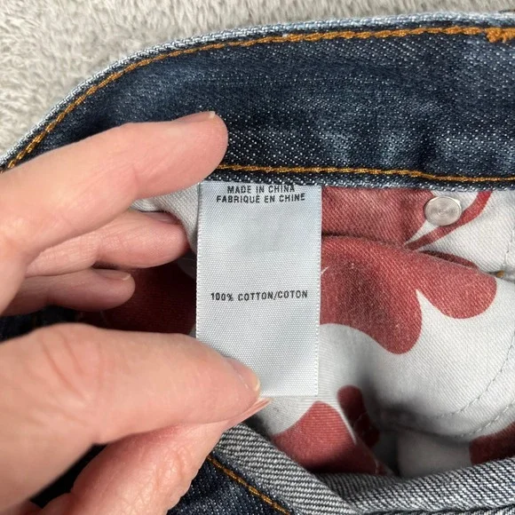 Lucky Brand Jeans Mens 36x27 181 Relaxed Straight Leg Short Inseam Dark Wash - Picture 11 of 12